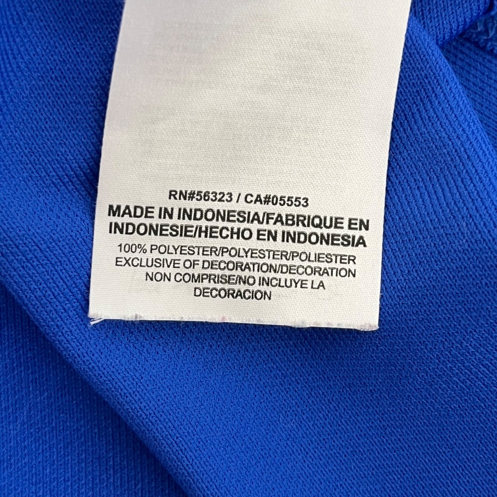 Nike Dri-Fit Mens Sz XL Polo Shirt Blue White NCAA Kentucky Wildcats Basketball - Picture 4 of 7